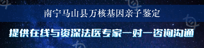 南宁马山县万核基因亲子鉴定